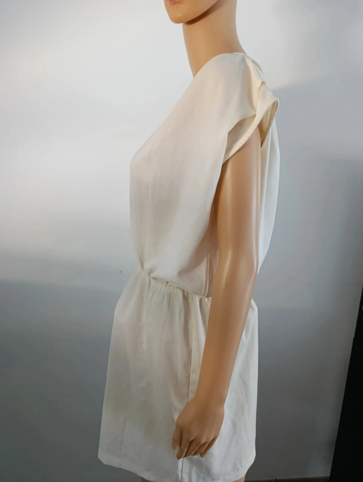 Cream F de la Passion women's dress – Elastic waist – Fluid – One size / M – photo 6